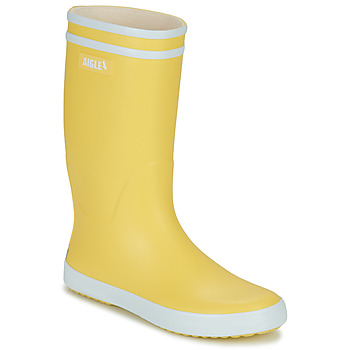 Παπούτσια Παιδί Μπότες βροχής Aigle LOLLY POP 2 Yellow / Άσπρο