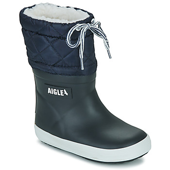 Παπούτσια Παιδί Snow boots Aigle GIBOULEE 2 Marine / Άσπρο