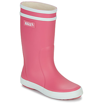 Παπούτσια Κορίτσι Μπότες βροχής Aigle LOLLY POP 2 Ροζ / Άσπρο