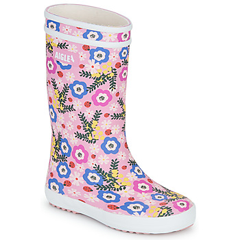 Παπούτσια Παιδί Μπότες βροχής Aigle LOLLY POP PLAY2 Ροζ / Multicolour