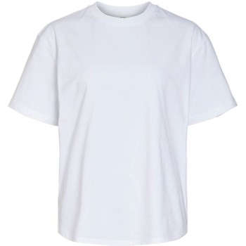 Υφασμάτινα Γυναίκα Φούτερ Object Fifi T-Shirt - Bright White Άσπρο
