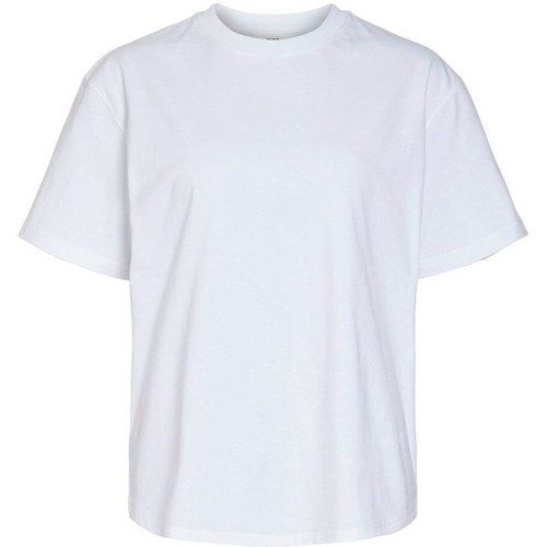 Υφασμάτινα Γυναίκα Φούτερ Object Fifi T-Shirt - Bright White Άσπρο