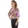 Υφασμάτινα Γυναίκα T-shirt με κοντά μανίκια Versace Jeans Couture 72HAH623-JS049 Violet