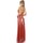 Υφασμάτινα Γυναίκα Μακριά Φορέματα Aniye By 185371 Red