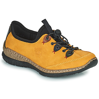 Παπούτσια Γυναίκα Χαμηλά Sneakers Rieker N3271-68 Yellow / Black