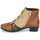Παπούτσια Γυναίκα Μποτίνια Rieker Y0764-22 Brown / Beige
