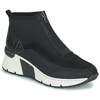 Παπούτσια Γυναίκα Μποτίνια Rieker N6352-00 Black