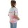 Υφασμάτινα Γυναίκα T-shirt με κοντά μανίκια Chiara Ferragni 72CBHT13-CFT05 Άσπρο