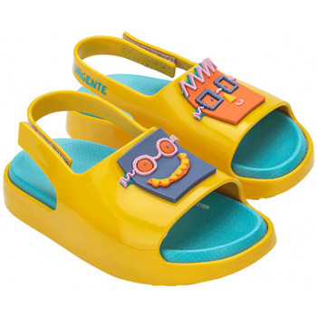 Παπούτσια Παιδί Σανδάλια / Πέδιλα Melissa MINI  Cloud Slide + Fábula B - Yellow Blue Yellow