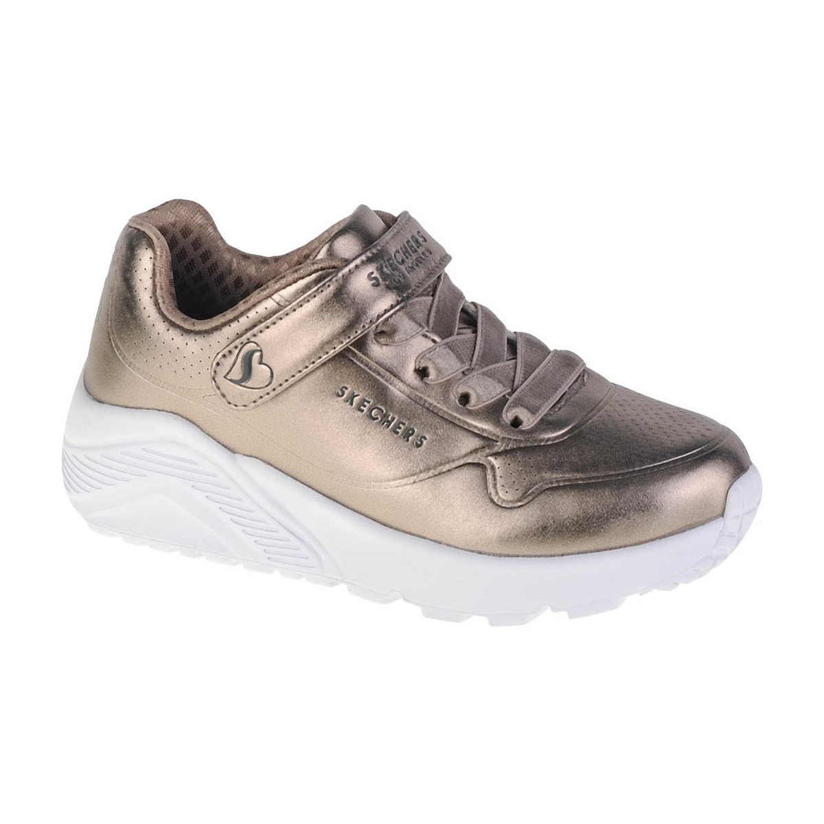 Παπούτσια Κορίτσι Χαμηλά Sneakers Skechers Uno Lite - Chrome Steps Silver