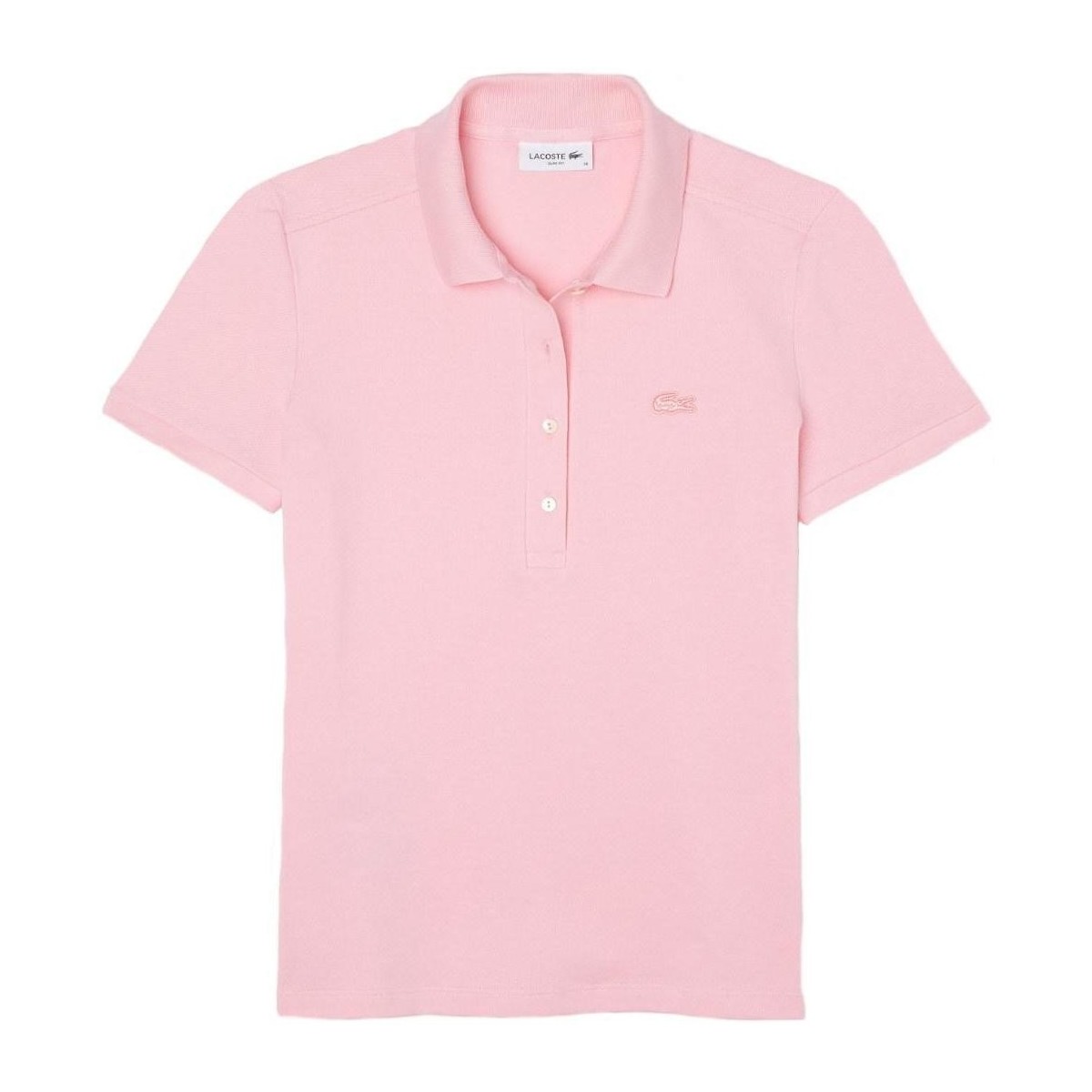 Υφασμάτινα Γυναίκα T-shirt με κοντά μανίκια Lacoste  Ροζ