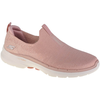 Παπούτσια Γυναίκα Χαμηλά Sneakers Skechers Go Walk 6 Ροζ