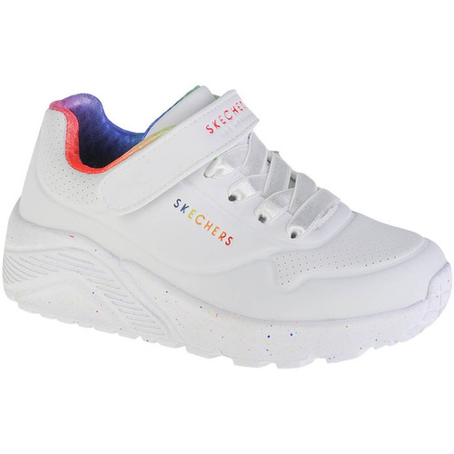 Παπούτσια Κορίτσι Χαμηλά Sneakers Skechers Uno Lite Rainbow Specks Άσπρο