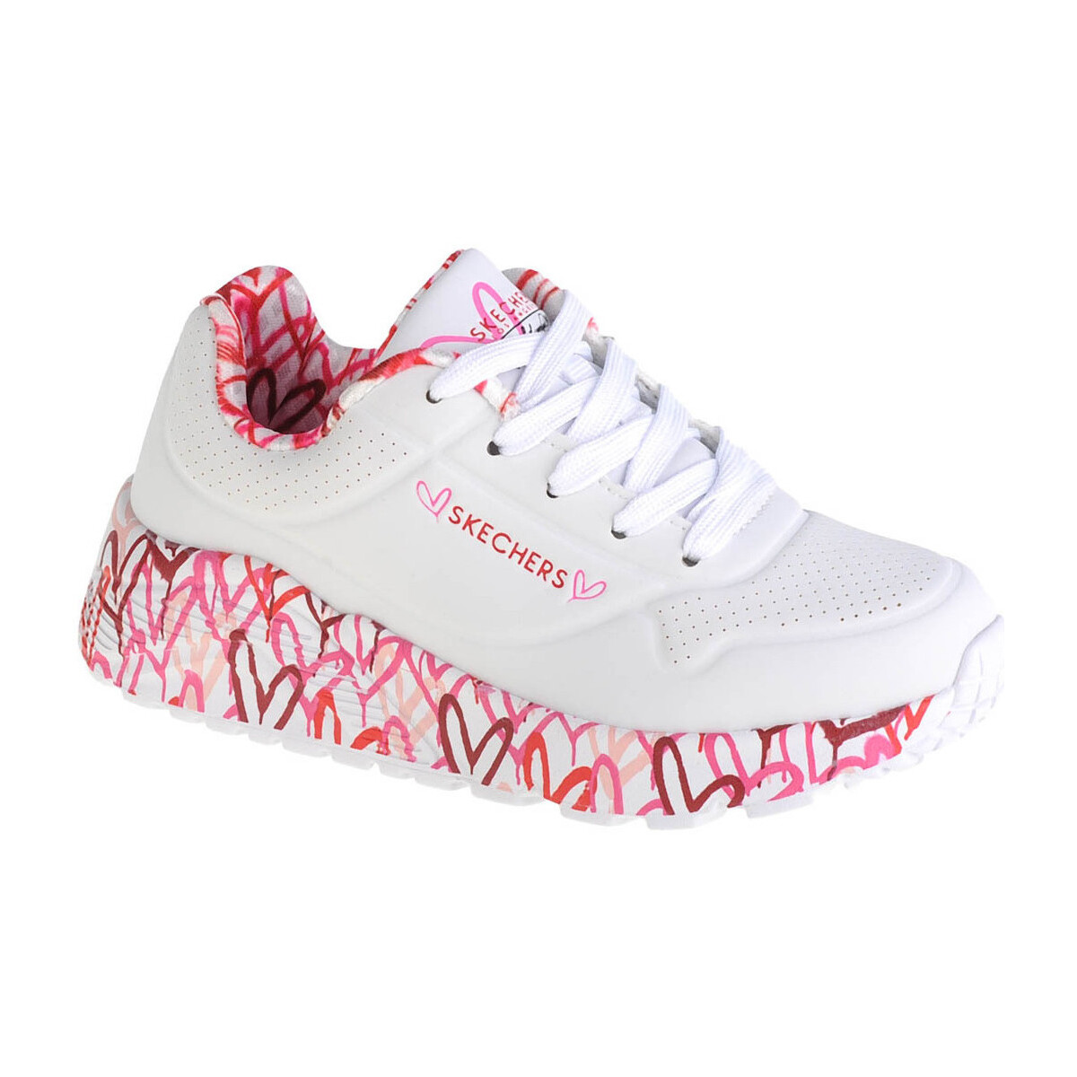 Παπούτσια Κορίτσι Χαμηλά Sneakers Skechers Uno Lite Άσπρο