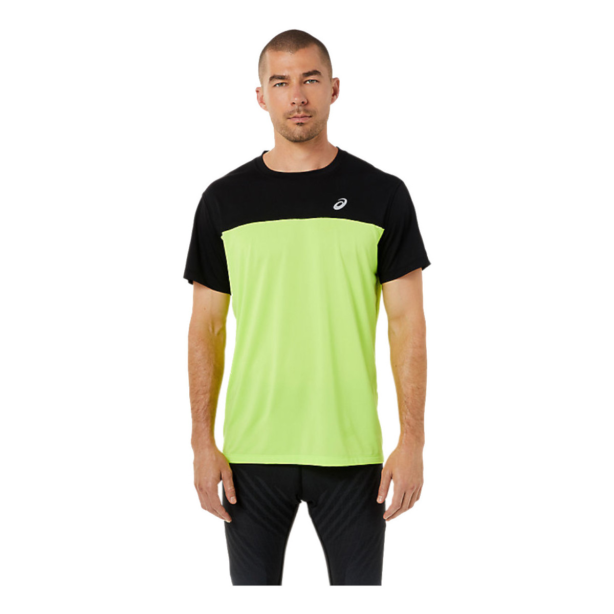 Υφασμάτινα Άνδρας T-shirt με κοντά μανίκια Asics Race SS Top Tee Green