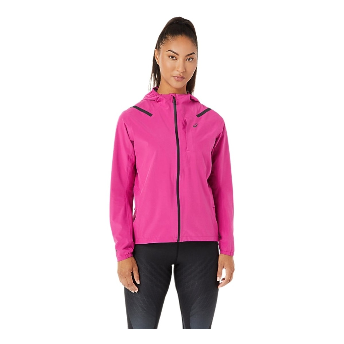 Υφασμάτινα Γυναίκα Παρκά Asics Accelerate Waterproof 2.0 Jacket Ροζ