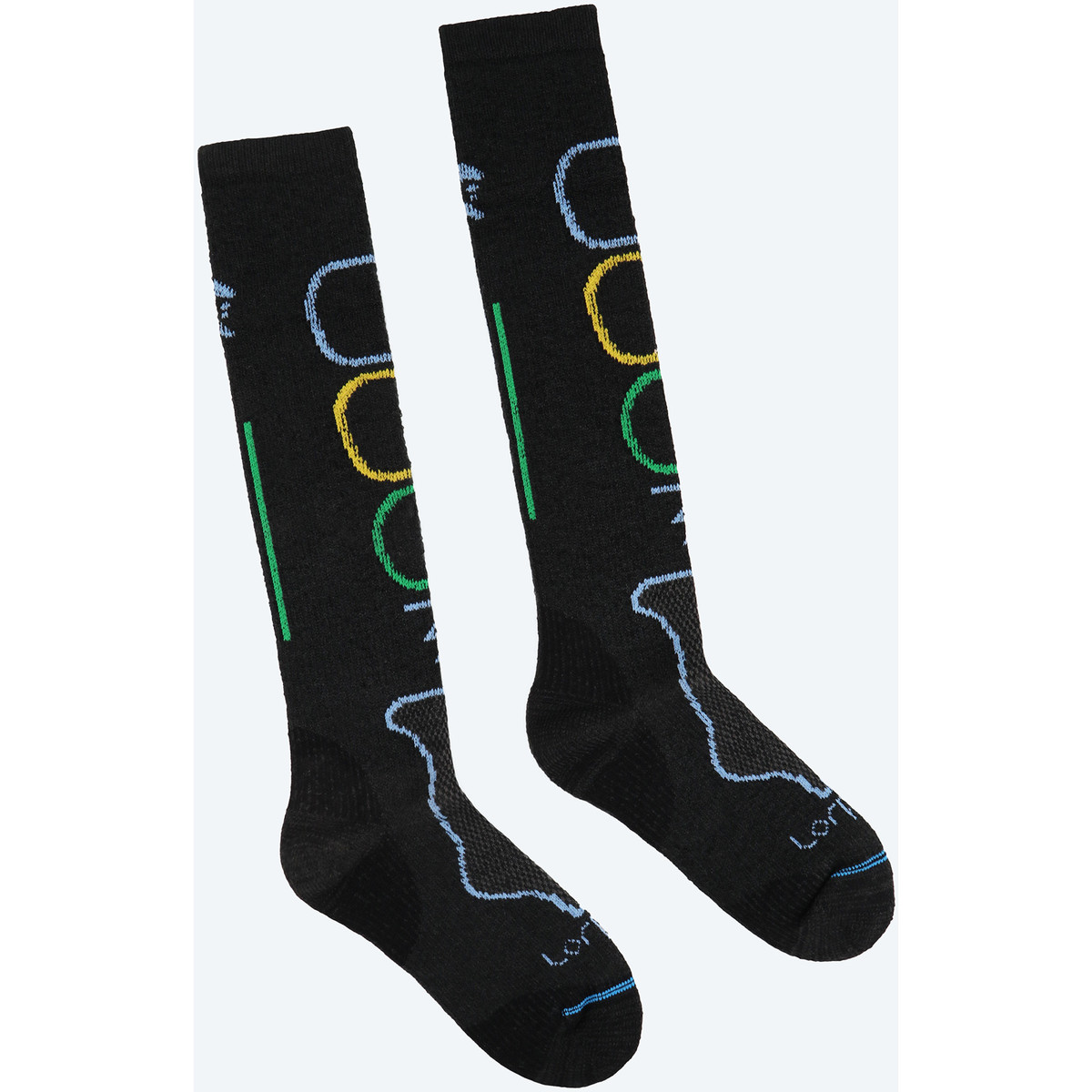 Κάλτσες Lorpen Stmw 1157 Black Tri Layer Socks