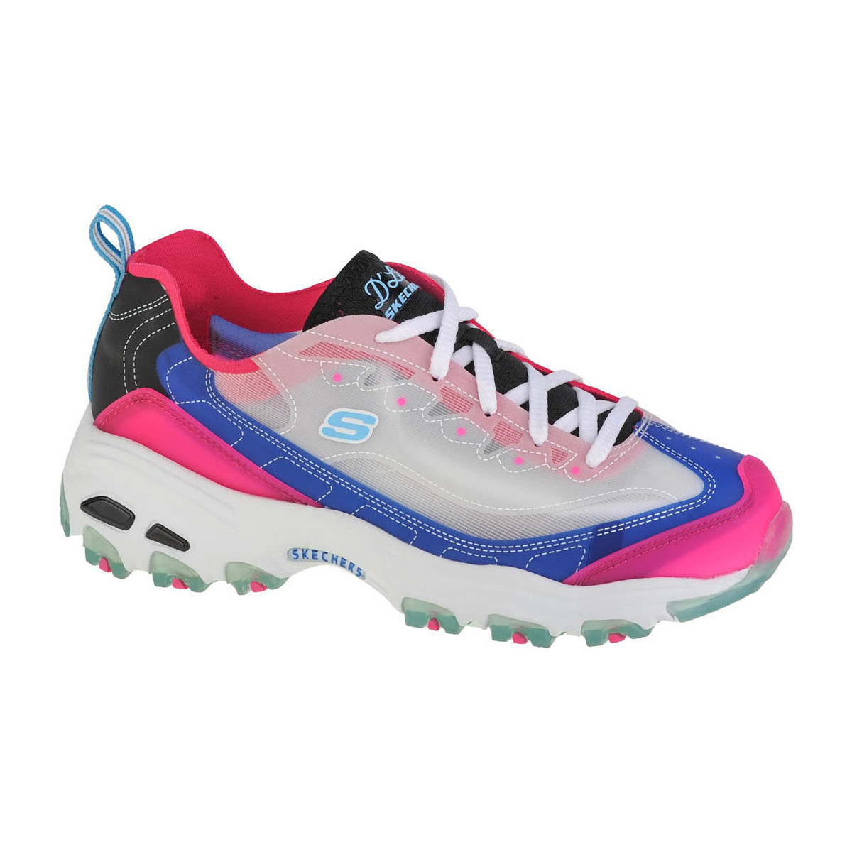 Παπούτσια Γυναίκα Χαμηλά Sneakers Skechers D'Lites Fresh Air Multicolour