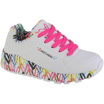 Παπούτσια Κορίτσι Χαμηλά Sneakers Skechers Uno Lite Άσπρο