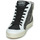 Παπούτσια Γυναίκα Ψηλά Sneakers Meline NKC1151-A-6123 Black / Άσπρο