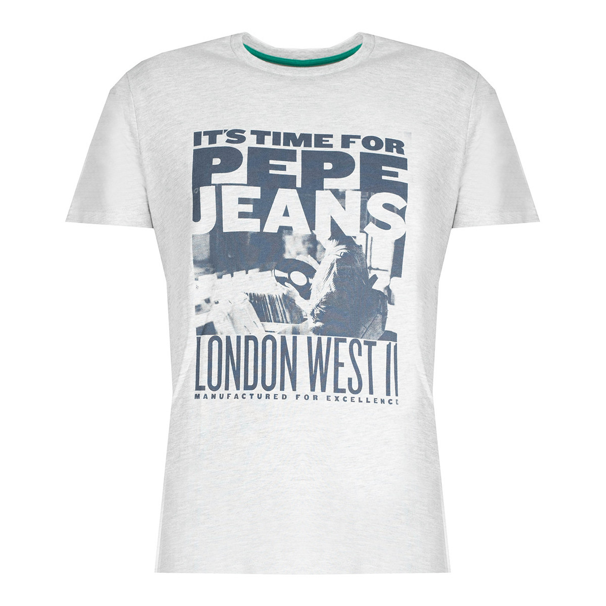 Υφασμάτινα Άνδρας T-shirt με κοντά μανίκια Pepe jeans PM507724 | Alexis Grey