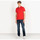 Υφασμάτινα Άνδρας Πόλο με κοντά μανίκια  Pepe jeans PM541431 | Lucas Red
