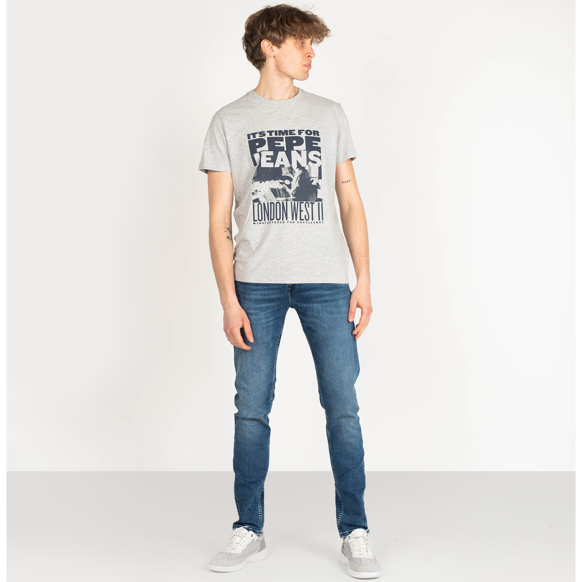 Παντελόνι πεντάτσεπο Pepe jeans PM205895DH74 | Hatch Regular