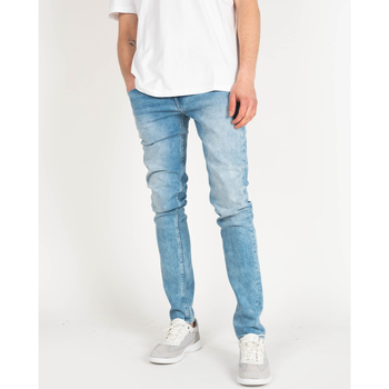 Υφασμάτινα Άνδρας Παντελόνια Πεντάτσεπα Pepe jeans PM205476MF94 | Hatch 5PKT Μπλέ