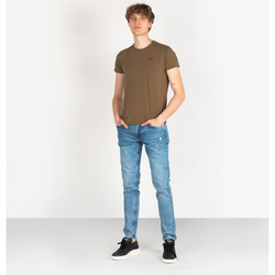 Υφασμάτινα Άνδρας Παντελόνια Πεντάτσεπα Pepe jeans PM205895WH42 | Hatch Regular Μπλέ