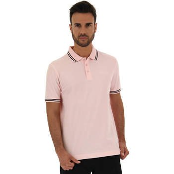 Υφασμάτινα Άνδρας Αμάνικα / T-shirts χωρίς μανίκια Lotto Polo Classica Ροζ