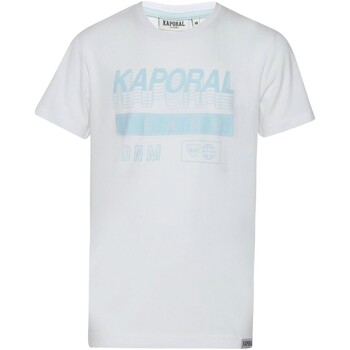 Υφασμάτινα Παιδί T-shirt με κοντά μανίκια Kaporal 183393 Άσπρο