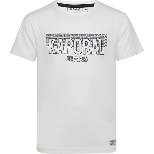 Υφασμάτινα Κορίτσι T-shirt με κοντά μανίκια Kaporal 183618 Άσπρο