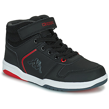 Παπούτσια Αγόρι Ψηλά Sneakers Kappa KARY MD EV KID Black / Red