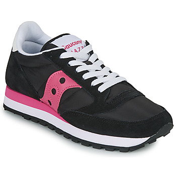 Παπούτσια Γυναίκα Χαμηλά Sneakers Saucony JAZZ ORIGINAL Black / Ροζ