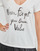 Υφασμάτινα Γυναίκα T-shirt με κοντά μανίκια Ikks BV10045 Ecru