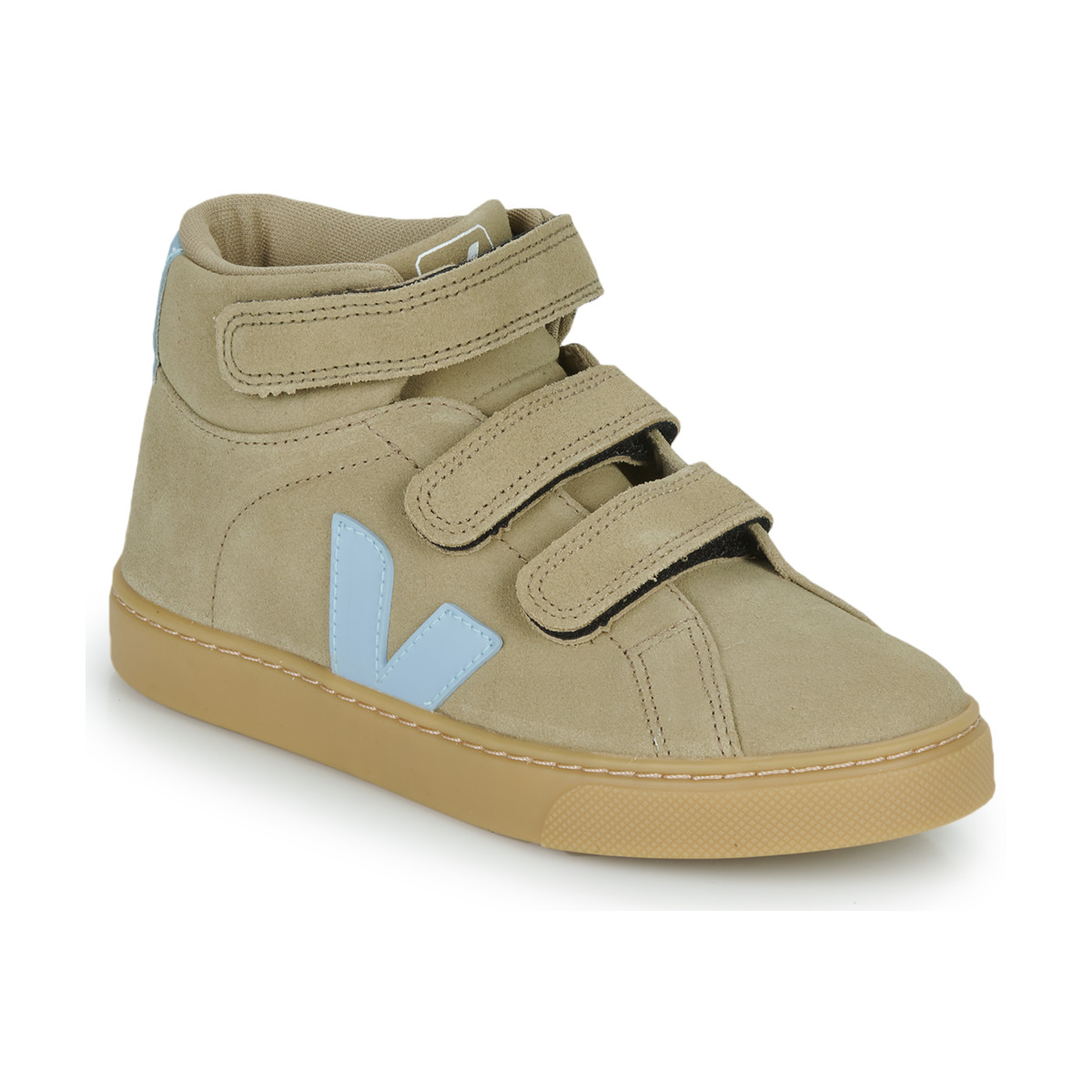 Παπούτσια Παιδί Ψηλά Sneakers Veja SMALL ESPLAR MID Beige / Μπλέ