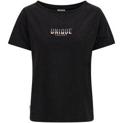 Υφασμάτινα Γυναίκα T-shirt με κοντά μανίκια Freddy S2WSDT3 Black