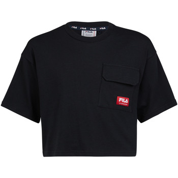 Υφασμάτινα Παιδί T-shirts & Μπλούζες Fila FAT0013 Black