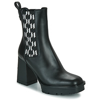 Παπούτσια Γυναίκα Μποτίνια Karl Lagerfeld VOYAGE VI Monogram Gore Boot Black