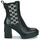 Παπούτσια Γυναίκα Μποτίνια Karl Lagerfeld VOYAGE VI Monogram Gore Boot Black
