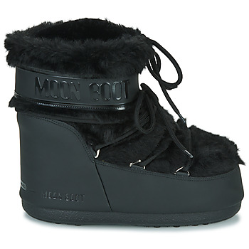Moon Boot Moon Boot Icon Low Faux Fur Black