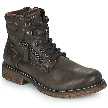 Παπούτσια Άνδρας Μπότες Tom Tailor 4285006-MOKKA Brown