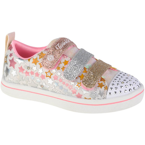 Παπούτσια Κορίτσι Χαμηλά Sneakers Skechers Sparkle Rayz-Star Blast Άσπρο