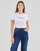 Υφασμάτινα Γυναίκα T-shirt με κοντά μανίκια Pepe jeans NEW VIRGINIA Άσπρο