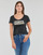 Υφασμάτινα Γυναίκα T-shirt με κοντά μανίκια Pepe jeans SUSAN Black