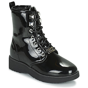 Παπούτσια Κορίτσι Μπότες MICHAEL Michael Kors HASKELL Black / Vernis