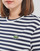 Υφασμάτινα Γυναίκα T-shirt με κοντά μανίκια Lacoste TF2594 Marine / Άσπρο