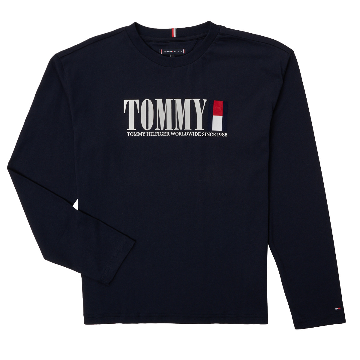 Μπλουζάκια με μακριά μανίκια Tommy Hilfiger KB0KB07887-DW5