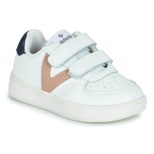 Παπούτσια Κορίτσι Χαμηλά Sneakers Victoria TIEMPO EFECTO PIEL & COL Άσπρο