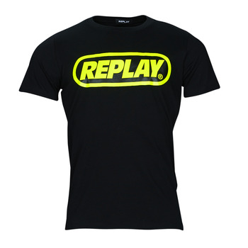 Υφασμάτινα Άνδρας T-shirt με κοντά μανίκια Replay M6352 Black